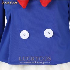 画像17: ドナルドダック Donald Duck  ブラック ブル一 海軍服 コスプレ衣装 (17)
